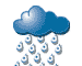 Crachin léger, Pluie, Très nuageux Crachin léger, Pluie, Très nuageux