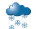 Light snow, Averses, Couvert Light snow, Averses, Couvert
